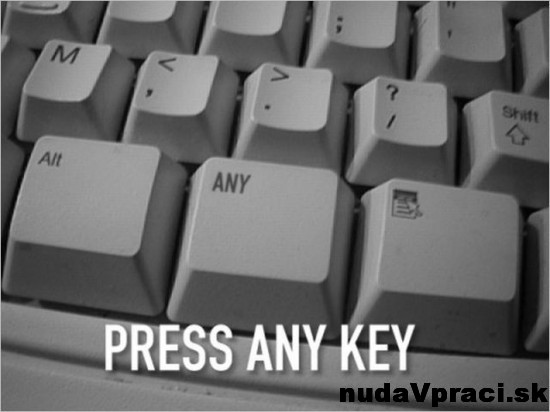 Press any key