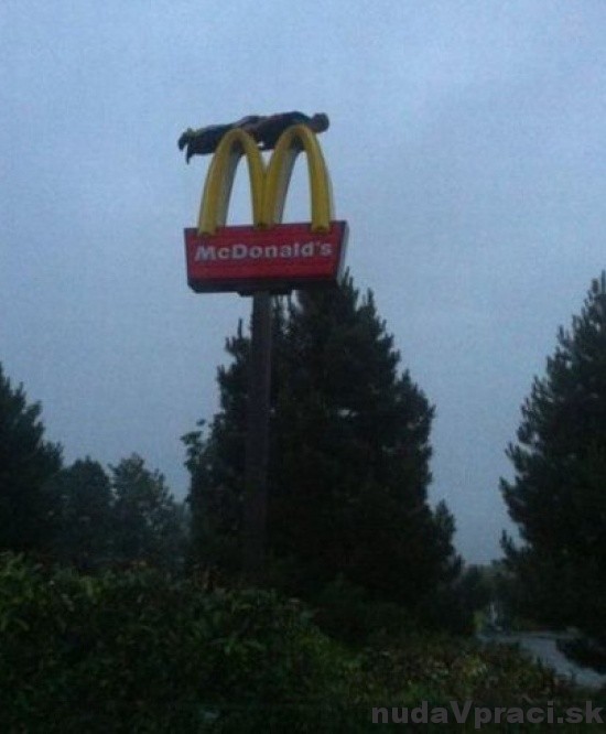 McDonald planking